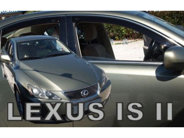 Ανεμοθραύστες Heko για Lexus IS (2006-2013) 4D - 4τμχ. εμπρός και πίσω