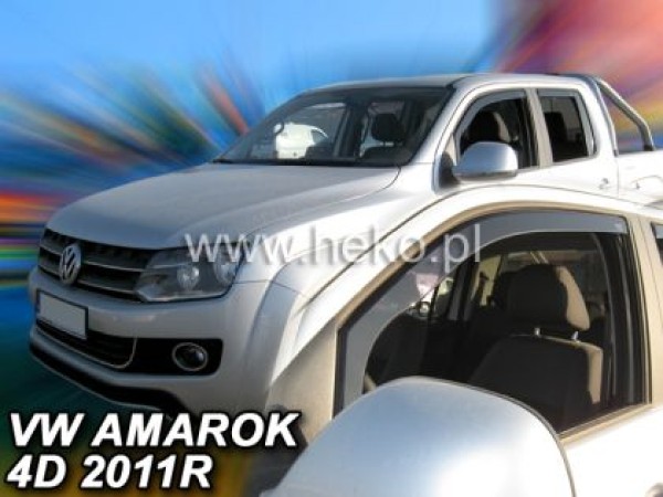 Ανεμοθραύστες Heko για VW Amarok (2009+) - 2 τμχ. εμπρός
