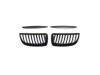 Μάσκα για BMW E90 (2005-2008) - μαύρη με επικλινείς πλευρές - 2τμχ.