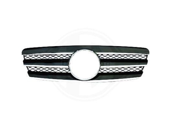 Μάσκα για Mercedes W211 E-Class (2002-2006) - CL Look μαύρη