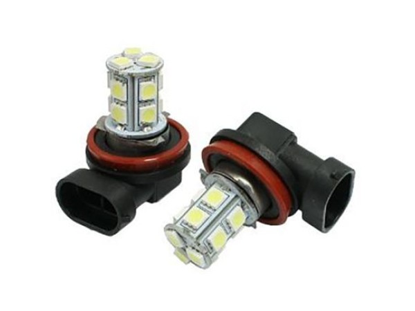Led λάμπα H11 με 13 led - 1τμχ.