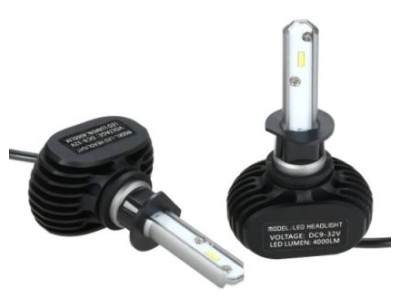 Led λάμπες H1 για μεσαία ή μεγάλα φώτα 8000 lumen , 36 Watt - 6000K - 2τμχ.
