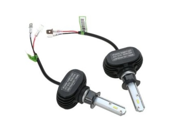 Led λάμπες H1 για μεσαία ή μεγάλα φώτα 8000 lumen , 36 Watt - 6000K - 2τμχ.