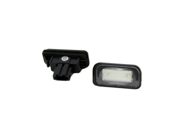 Πλαφονιέρα πίσω πινακίδας για Mercedes W203 4D , W209, 69x33 mm - 2 τμχ.