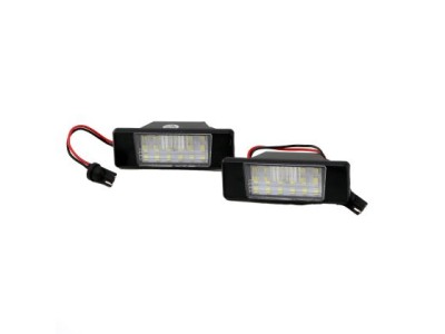 Πλαφονιέρα πίσω πινακίδας για Nissan Qashqai / Juke / X-Trail (2007+), 76x26 mm - 2 τμχ.