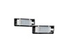 Πλαφονιέρα πίσω πινακίδας για Dacia Duster (2010+), 82x32 mm - 2 τμχ.