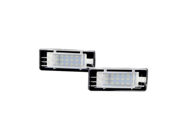 Πλαφονιέρα πίσω πινακίδας για Dacia Duster (2010+), 82x32 mm - 2 τμχ.