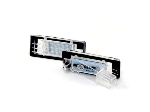 Πλαφονιέρα πίσω πινακίδας για Dacia Duster (2010+), 82x32 mm - 2 τμχ.