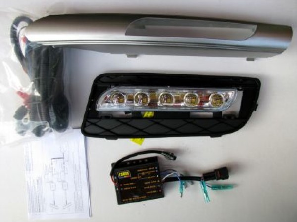 Φώτα ημέρας για προβολάκια BMW X5 (2007-2010)