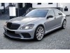 Μάσκα για Mercedes W221 S-Class (2005-2010) - AMG design μαύρη