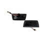 Led φλας φτερού για Opel Corsa D, E (2006+), Insignia A, Zafira B (2005+), Adam / Chevrolet Cruze, Orlando - φιμέ με τρεχούμενο φλας - σετ 2τμχ.