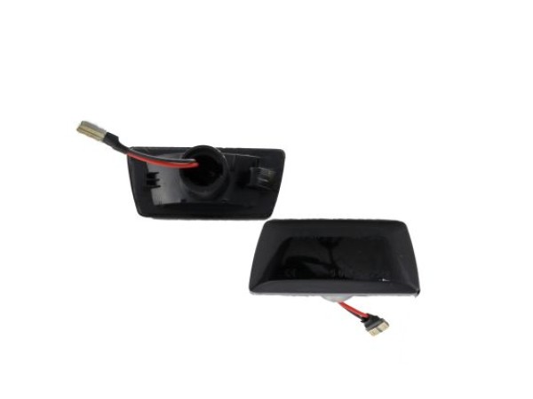 Led φλας φτερού για Opel Corsa D, E (2006+), Insignia A, Zafira B (2005+), Adam / Chevrolet Cruze, Orlando - φιμέ με τρεχούμενο φλας - σετ 2τμχ.