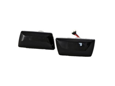 Led φλας φτερού για Opel Corsa D, E (2006+), Insignia A, Zafira B (2005+), Adam / Chevrolet Cruze, Orlando - φιμέ με τρεχούμενο φλας - σετ 2τμχ.