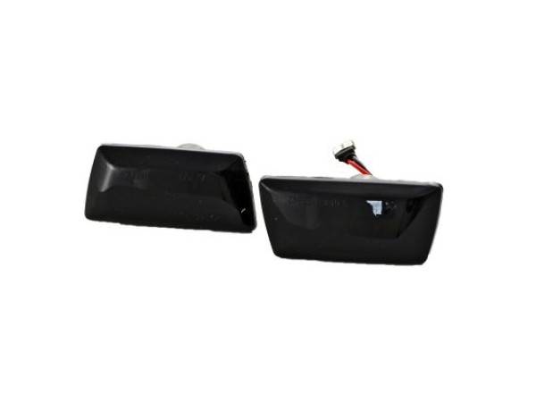 Led φλας φτερού για Opel Corsa D, E (2006+), Insignia A, Zafira B (2005+), Adam / Chevrolet Cruze, Orlando - φιμέ με τρεχούμενο φλας - σετ 2τμχ.