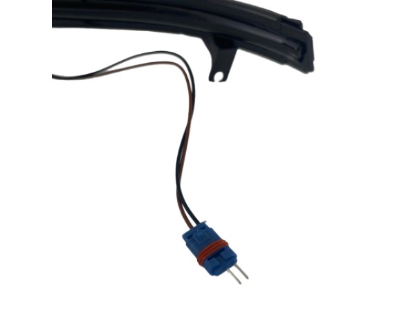Τρεχούμενα led φλας για καθρέφτες για BMW σειρά 5 F10, F11, GT F07, F12, F13 (2020-2017), σειρά 7 F01 (2008-2015) - φιμέ με τρεχούμενο φλας - σετ 2τμχ.