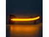 Τρεχούμενα led φλας για καθρέφτες για BMW σειρά 5 F10, F11, GT F07, F12, F13 (2020-2017), σειρά 7 F01 (2008-2015) - φιμέ με τρεχούμενο φλας - σετ 2τμχ.