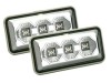 Led φλας φτερού για Vw Golf 3 / Vento / Passat - χρωμίου - σετ 2τμχ.