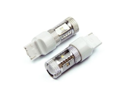 Led λάμπα τύπου T20 CANBUS με 6x5W CREE led και προτζέκτορα - 1τμχ.