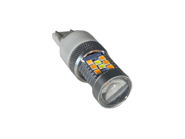 Led λάμπα T20 με 28 led 2835 και προτζέκτορα - συνδυαστικά για φλας και φώτα ημέρας - 1τμχ.