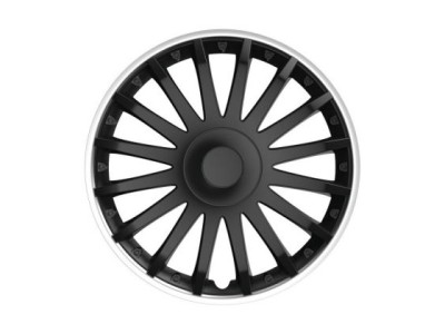 Τάσια Versaco Crystal SO Μαύρο - 16'' σετ - 4τμχ.